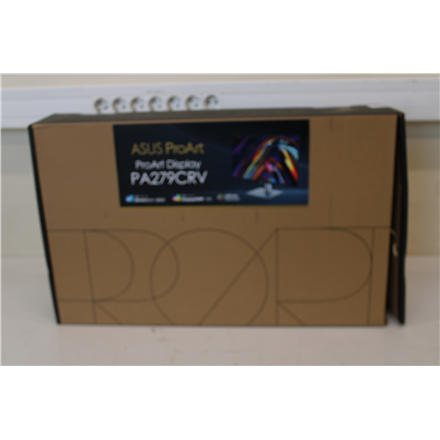 Asus SALE OUT. ASUS PA279CRV ProArt Display Monitor | Asus Monitor | PA279CRV ProArt | 27 " | IPS | 4K UHD | 16:9 | 60 Hz | 5 ms | 3840 x 2160 | 350 cd/m² | HDMI ports quantity 2 | Warranty 36 month(s) | DAMAGED PACKAGING 90LM08E0-B01K70SO