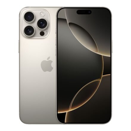 Apple Apple iPhone 16 Pro | Natural Titanium | 6.3 " | Super Retina XDR | 2622 x 1206 pixels | Apple | A18 Pro | Internal RAM 8 GB | 128 GB | Dual SIM | 4G | 5G | Main camera resolution 48+12 MP | Secondary camera resolution 12 MP | iOS | 18 MYNG3HX/A