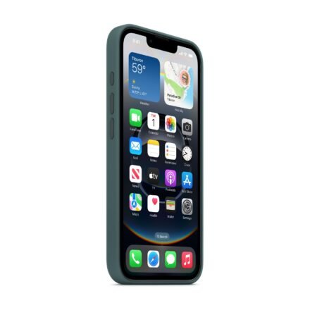 Apple Apple iPhone 16e Silicone Case – Lake Green | Apple MD3X4ZM/A