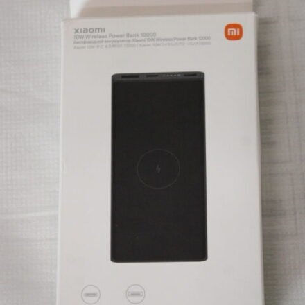 Xiaomi SALE OUT. Xiaomi 10W Wireless Power Bank 10000 | Xiaomi 10W Wireless Power Bank 10000mAh | 10000 mAh | 5 V/3 A | Black | USED, MISSING USB CABLE BHR5460GLSO