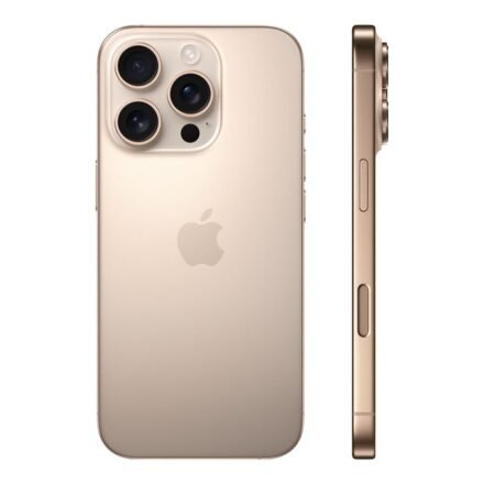 Apple Apple iPhone 16 Pro Max | Desert Titanium | 6.9 " | Super Retina XDR | 2868 x 1320 pixels | A18 Pro | Internal RAM 8 GB | 512 GB | Dual SIM | 4G | 5G | Main camera resolution 48+12 MP | Secondary camera resolution 12 MP | iOS MYX23HX/A