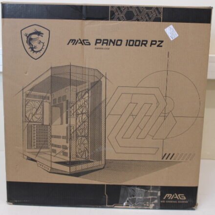 MSI SALE OUT. MSI MAG PANO 100R PZ | MSI | MAG PANO 100R PZ | Side window | Black | Mid-Tower | DAMAGED PACKAGING | Power supply included No | ATX MAG PANO 100R PZSO