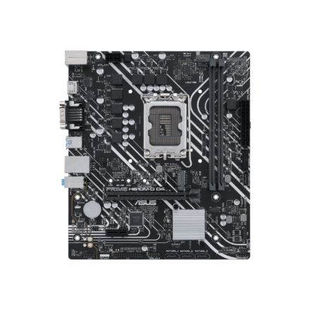 Asus Asus | PRIME H610M-D D4 | Processor family Intel | Processor socket LGA1700 | DDR4 DIMM | Memory slots 2 | Supported hard disk drive interfaces SATA, M.2 | Number of SATA connectors 4 | Chipset Intel H610 | mATX 90MB1A00-M0EAY0