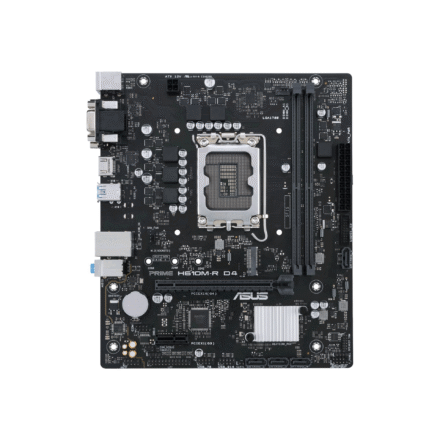 Asus Asus | PRIME H610M-R D4-SI | Processor family Intel | Processor socket LGA1700 | DDR4 DIMM | Memory slots 2 | Supported hard disk drive interfaces SATA, M.2 | Number of SATA connectors 4 | Chipset Intel H610 | Mic-ATX 90MB1B40-M0ECY0