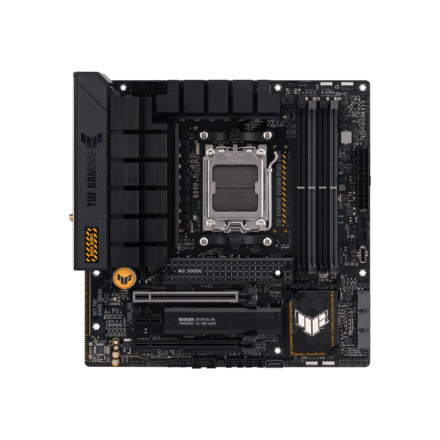 Asus Asus | TUF GAMING B650M-PLUS WIFI | Processor family AMD | Processor socket AM5 | DDR5 DIMM | Memory slots 4 | Supported hard disk drive interfaces SATA, M.2 | Number of SATA connectors 4 | Chipset AMD B650 | micro-ATX 90MB1BF0-M0EAY0
