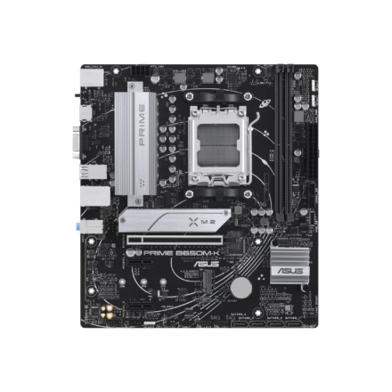 Asus Asus | PRIME B650M-K | Processor family AMD | Processor socket AM5 | DDR5 | Supported hard disk drive interfaces SATA, M.2 | Number of SATA connectors 4 90MB1F60-M0EAY0