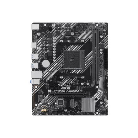 Asus ASUS PRIME A520M-R | Asus | Processor family AMD A520 | Processor socket 1 x Socket AM4 | 2 DIMM slots - DDR4, ECC, unbuffered | Supported hard disk drive interfaces SATA-600 (RAID), 1 x M.2 | Number of SATA connectors 4 90MB1H60-M0EAY0