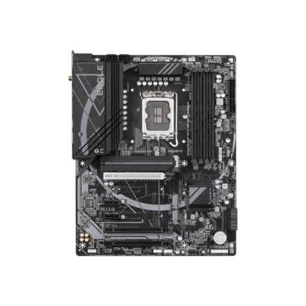 Gigabyte Gigabyte Z790 EAGLE AX | Processor family Intel | Processor socket LGA1700 | DDR5 DIMM | Supported hard disk drive interfaces SATA, M.2 | Number of SATA connectors 4 Z790 EAGLE AX
