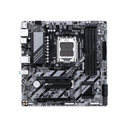 Gigabyte Gigabyte B840M DS3H | Processor family AMD | Processor socket AM5 | DDR5 | Supported hard disk drive interfaces SATA, M.2 | Number of SATA connectors 4 B840M DS3H