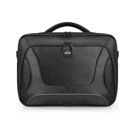 PORT DESIGNS PORT DESIGNS | Courchevel | Fits up to size 17.3 " | Messenger - Briefcase | Black | Shoulder strap 160513