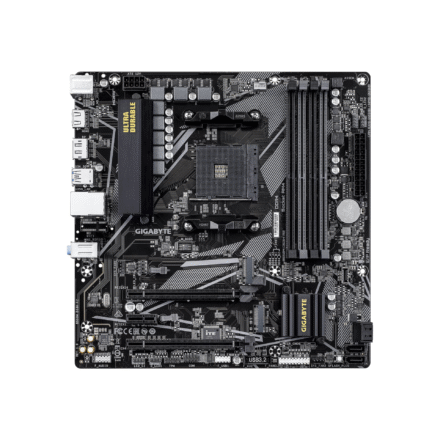 Gigabyte Gigabyte B550M DS3H R2 | Processor family AMD | Processor socket AM4 | DDR4 DIMM | Supported hard disk drive interfaces SATA, M.2 | Number of SATA connectors 4 B550M DS3H R2