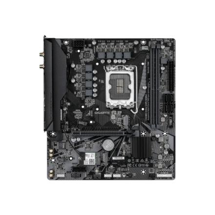 Gigabyte Gigabyte H610M D3H WIFI DDR4 | Processor family Intel | Processor socket LGA1700 | Supported hard disk drive interfaces SATA, M.2 | Number of SATA connectors 4 H610M D3H WIFI DDR4