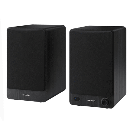 Sharp Sharp CP-SS30 Bookshelf Speakers, Black | Sharp | Speakers | CP-SS30(BK) Bookshelf | 60 W | Bluetooth | Black | Wireless connection CP-SS30(BK)