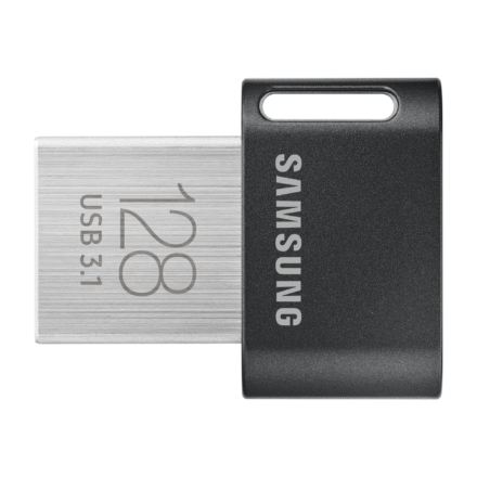Samsung Samsung | FIT Plus | MUF-128AB/APC | 128 GB | USB 3.1 | Black/Silver MUF-128AB/APC