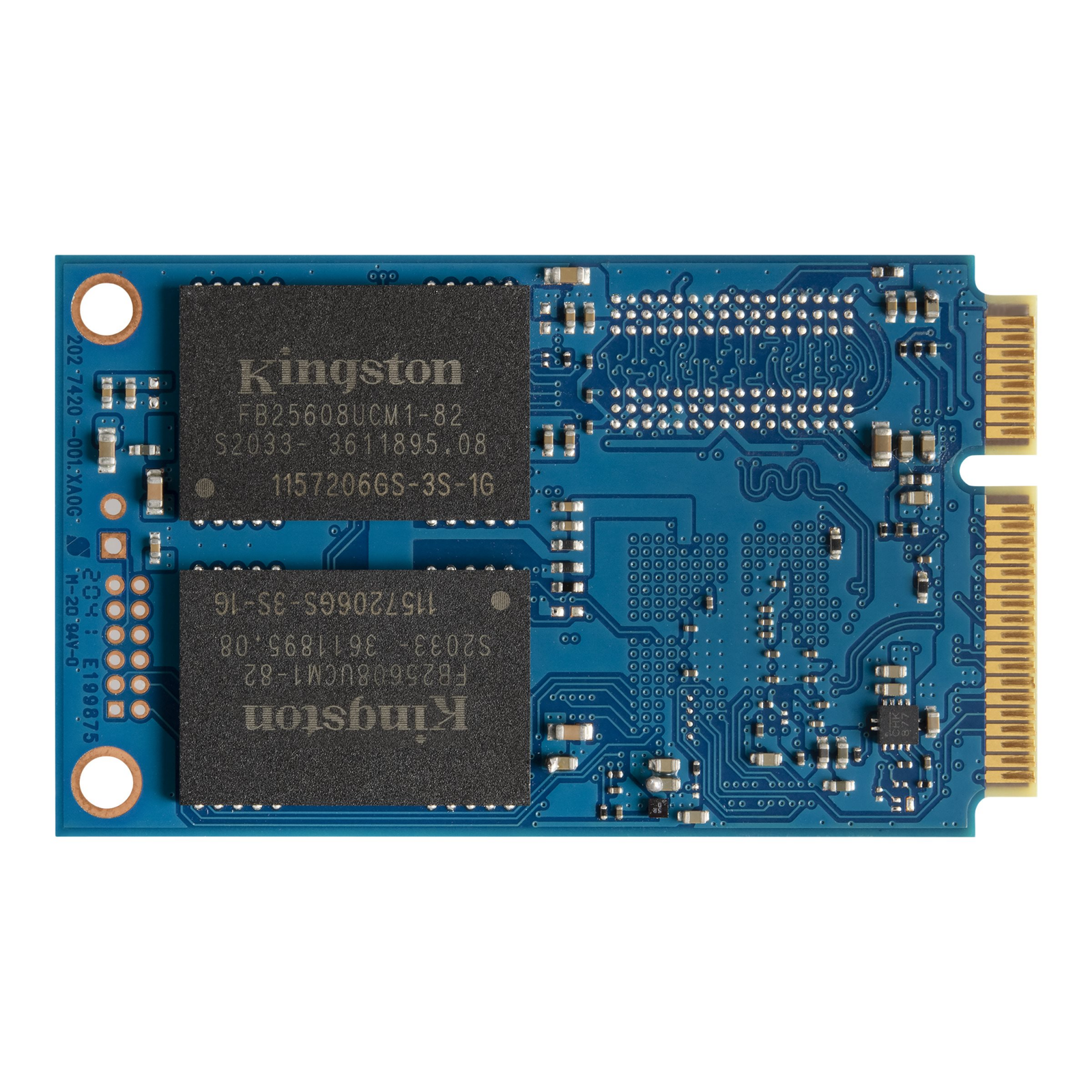 Kingston Kingston | KC600 | 512 GB | Solid-state drive interface mSATA | Read speed 550 MB/s | Write speed 520 MB/s SKC600MS/512G