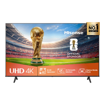 Hisense Hisense UHD Smart TV | 55A6Q | 55" | Smart TV | VIDAA OS | UHD | Black 55A6Q