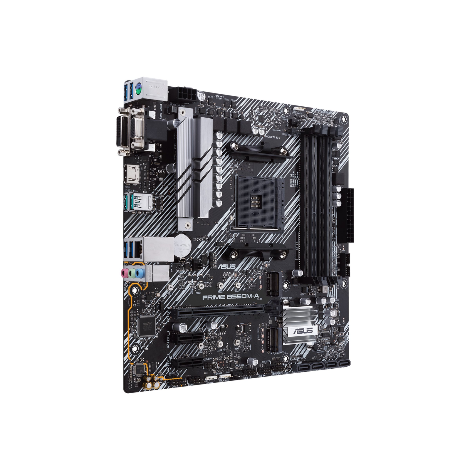 Asus Asus | PRIME B550M-A | Processor family AMD | Processor socket AM4 | DDR4 | Memory slots 4 | Supported hard disk drive interfaces M.2, SATA | Number of SATA connectors 4 | Chipset AMD B | Micro ATX 90MB14I0-M0EAY0
