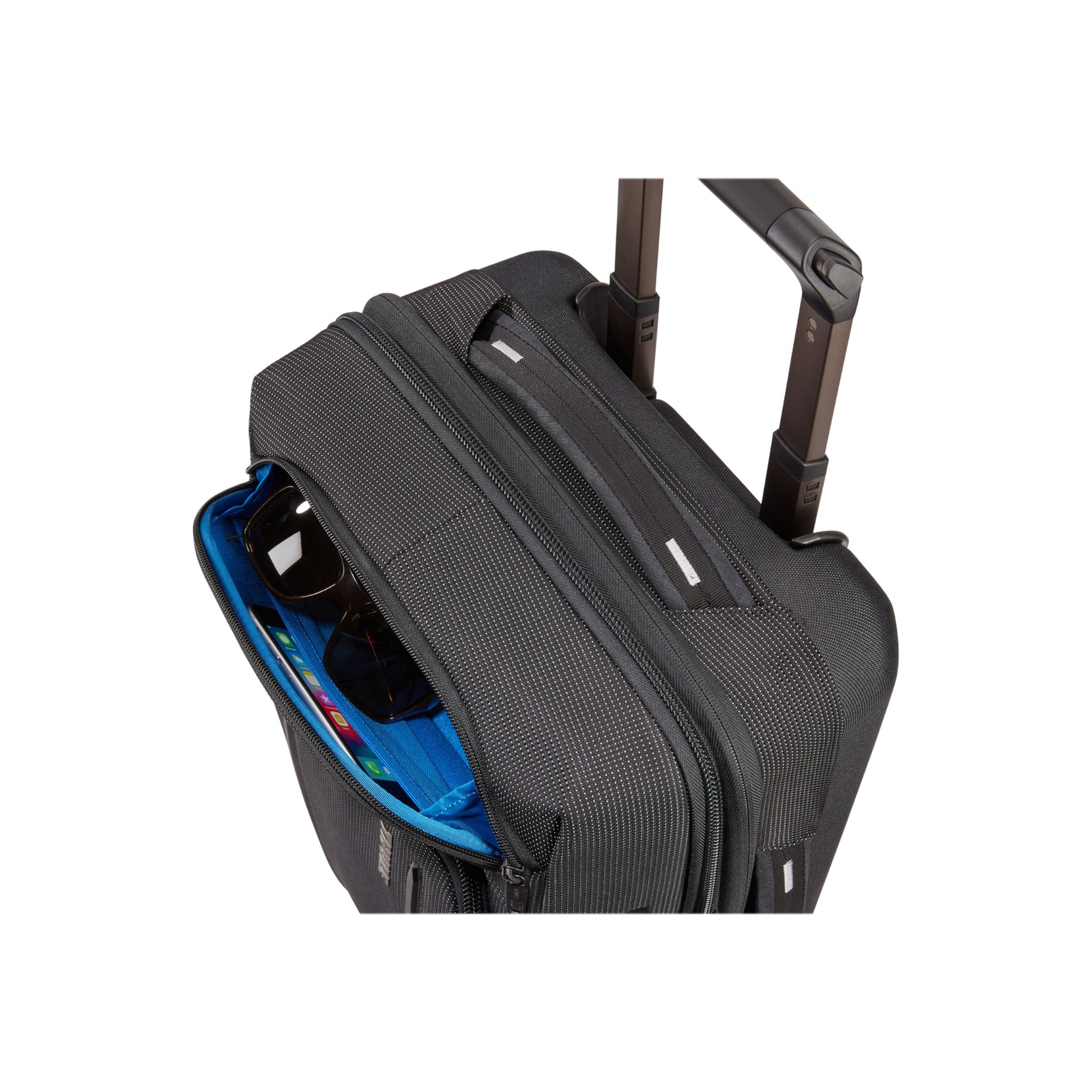 Thule Thule | C2S-22 Crossover 2 | Expandable Carry-on Spinner | Luggage | Black C2S22 BLACK