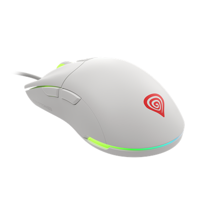 Genesis Genesis | Ultralight Gaming Mouse | Krypton 750 | Wired | Optical | Gaming Mouse | USB 2.0 | White | Yes NMG-1842