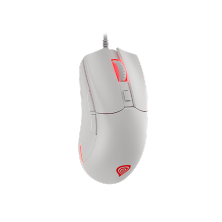 Genesis Genesis | Ultralight Gaming Mouse | Krypton 750 | Wired | Optical | Gaming Mouse | USB 2.0 | White | Yes NMG-1842