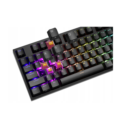 Genesis Genesis | THOR 404 | Wired | US | Black | USB Type-A | Outemu Peach Silent NKG-2298