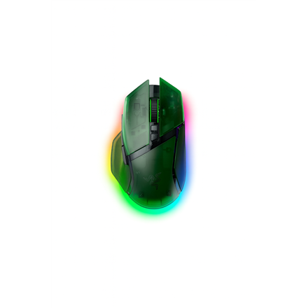 Razer Razer Basilisk V3 Pro 35K | Gaming Mouse | Wireless/Wired | Phantom Green Edition RZ01-05240300-R3G1