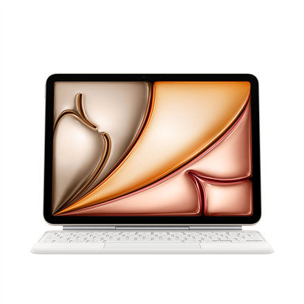 Apple Apple Magic Keyboard for iPad Air 11-inch (M3) | Keyboard | Russian | White MDFV4RS/A