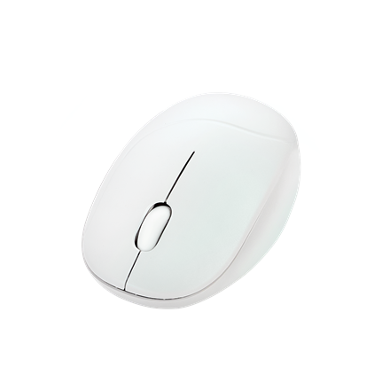 Asus Asus Fragrance MD101 | Mouse | 2.4 GHz, Bluetooth | Iridescent White 90XB08U0-BMU000