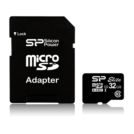Silicon Power Silicon Power | Elite 8GB microSDHC UHS-I | 8 GB | Micro SDHC | Flash memory class Class 10 | SD SP008GBSTHBU1V10SP