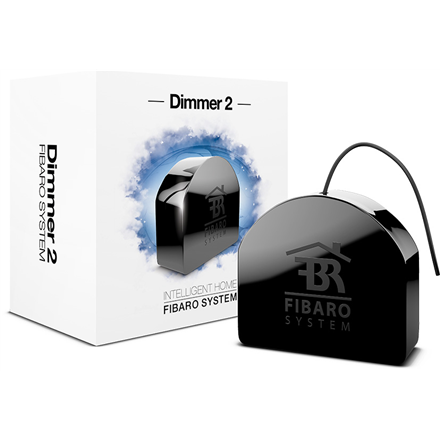 Fibaro Fibaro | Dimmer 2 | Z-Wave | Black FGD-212 ZW5 EU