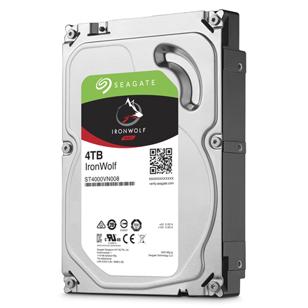 Seagate Seagate NAS HDD IronWolf 4TB ST4000VN008 5900 RPM 4000 GB HDD 64 MB ST4000VN008