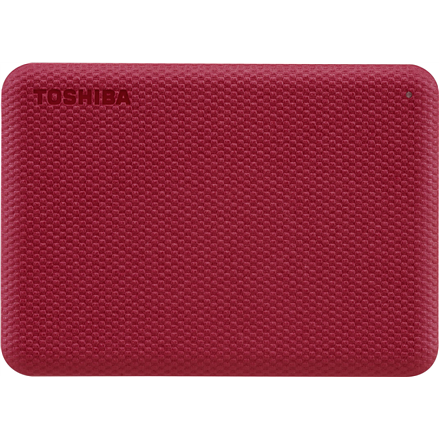 Toshiba Canvio Advance | HDTCA10ER3AA | 1000 GB | 2.5 " | USB 3.2 Gen1 | Red HDTCA10ER3AA