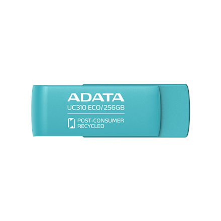 ADATA ADATA | USB Flash Drive | UC310 ECO | 256 GB | USB 3.2 Gen1 | Green UC310E-256G-RGN