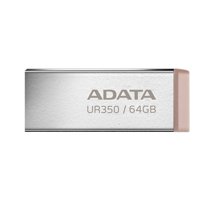 ADATA ADATA | USB Flash Drive | UR350 | 64 GB | USB 3.2 Gen1 | Brown UR350-64G-RSR/BG