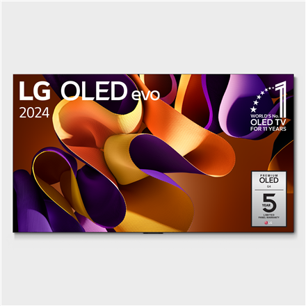 LG LG OLED TV | OLED55G42LW | 55 | Smart TV | webOS 24 | 4K UHD | Black OLED55G42LW