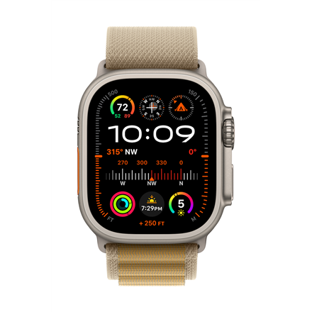 Apple Apple Watch Ultra 2 | Smart watch | GPS (satellite) | Always-On Retina display | 49mm | Waterproof MX4F3EL/A