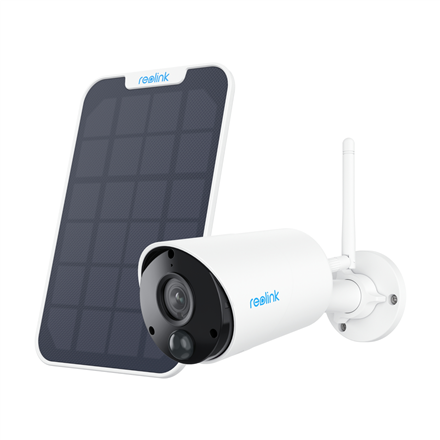 Reolink Reolink | Battery Wi-Fi Security Camera with Solar Panel, 3W | Argus Series B320 | Bullet | 3 MP | Fixed lens | IP65 | H.264 | Micro SD, Max. 128 GB BWB2K07SP