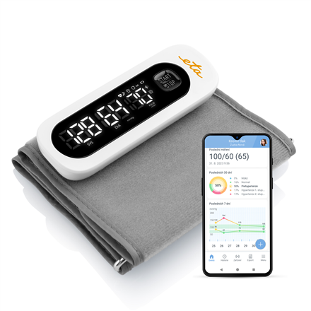 ETA ETA | Smart Blood Pressure Monitor | ETA629790000 Gauge | Memory function | Number of users 1 user(s) | Measured values: Diastolic pressure, Pulse, Systolic pressure; Number of measurements in memory: 199 | Arm ETA629790000