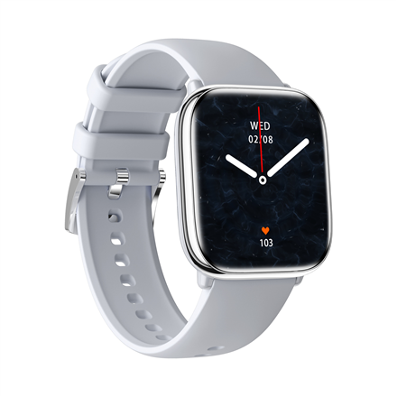 myPhone myPhone Watch Pastel | Smart watch | AMOLED | 1.75" | Waterproof | Silver Grey SMA002919