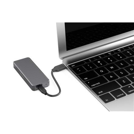 Digitus Digitus USB M.2 hard disk enclosure, SSD, external, NVMe, 20Gbps, USB 3.2 Gen2x2 | DA-71157 DA-71157