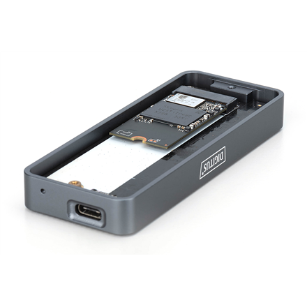 Digitus Digitus USB M.2 hard disk enclosure, SSD, external, NVMe, 20Gbps, USB 3.2 Gen2x2 | DA-71157 DA-71157