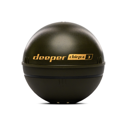 Deeper Deeper Smart Sonar Chirp+3 | Sonar | Wi-Fi | Brown Green ITGAM1951
