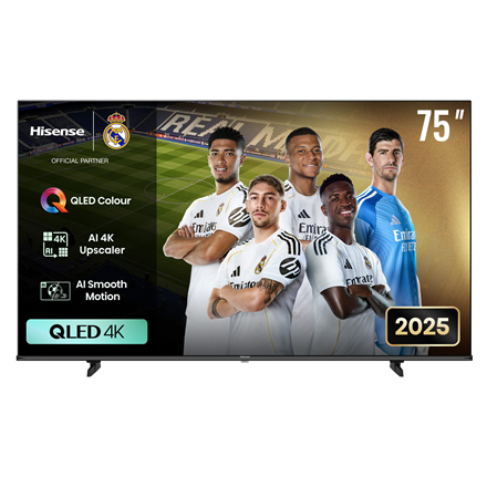 Hisense Hisense QLED TV | 75E7Q | 75 | Smart TV | VIDAA | 4K UHD | Black 75E7Q