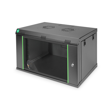Digitus Digitus Wall Mounting Cabinets Dynamic Basic Series | DN-19 07-U-EC-SW | Black | 38.9 x 60 x 45 cm DN-19 07-U-EC-SW