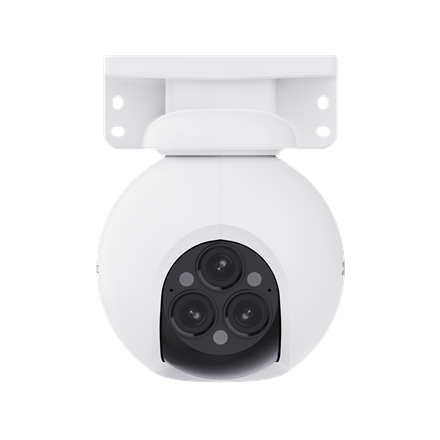 EZVIZ EZVIZ | Smart Home Wi-Fi Camera | CS-H80f | 4 MP+4 MP+4 MP | 2.8-12mm/F1.6 | IP67 | H.265/H.264 | Micro SD, Max. 512 GB CSH80F4MP4MP4MP