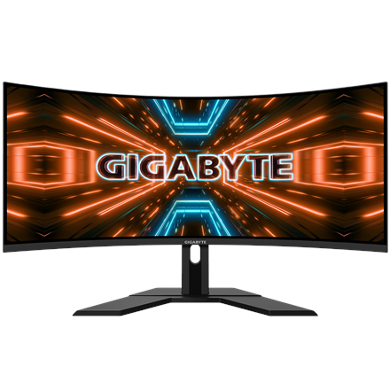 Gigabyte Gigabyte | Gaming Monitor | G34WQC A | 34 " | VA | QHD | 21:9 | 144 Hz | 1 ms | 3440 x 1440 pixels | 350 cd/m² | HDMI ports quantity 2 | Black | Warranty 36 month(s) G34WQC A-EK