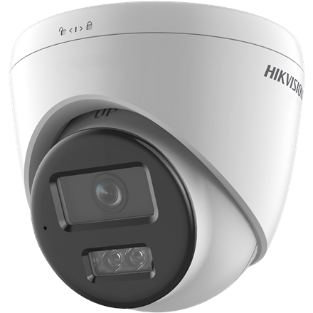 Hikvision Hikvision 6 MP Smart Hybrid Light Fixed Turret Network Camera | DS-2CD1363G2-LIU | Dome | 6 MP | 2.8mm/4mm | IP67 | H.265+ | microSD/microSDHC/microSDXC card, up to 256 GB KIP2CD1363G2LIUF28