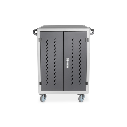 Digitus Digitus | Black | Charging Trolley 30 Notebooks / Tablets up to 15.6" | Pressure lock system with swiveling lever handle on the front and back door, lockable; Safety plug socket with switch on the side DN-45002