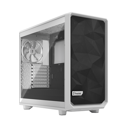 Fractal Design Fractal Design | Meshify 2 Lite TG Clear | Side window | White | E-ATX | Power supply included No | ATX FD-C-MEL2A-04