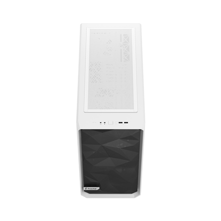 Fractal Design Fractal Design | Meshify 2 Lite TG Clear | Side window | White | E-ATX | Power supply included No | ATX FD-C-MEL2A-04